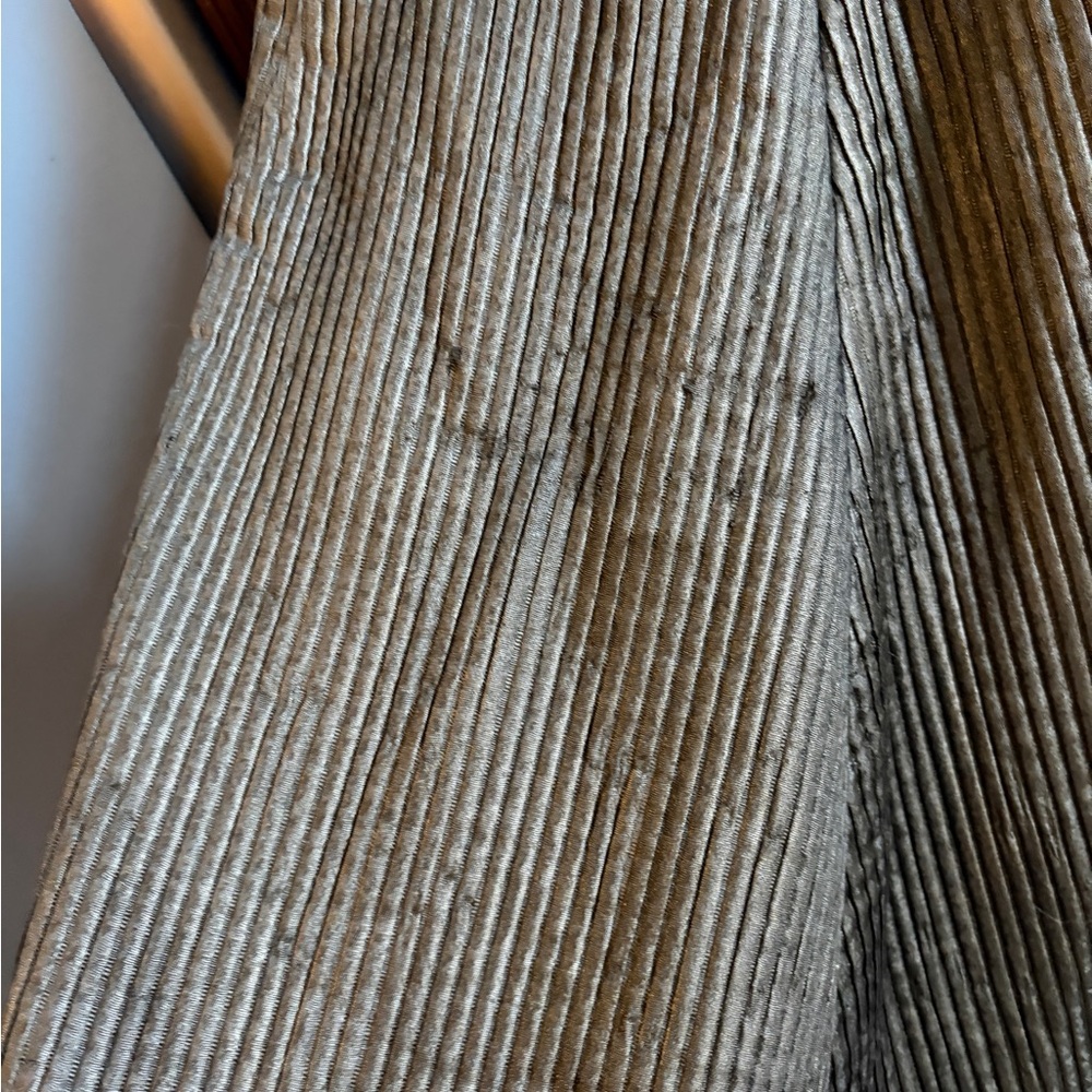 BCBGMaxAzria RUNWAY Black Grey fitted  Pinstripe Maxi Dress - Picture 11 of 13